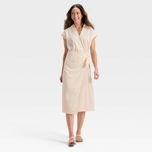 Universal Thread women’s wrap waist shirt dress
